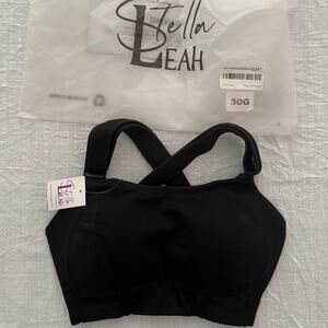 Stella Leah NWT | high impact ultimate support fitness sports bra | size 30G